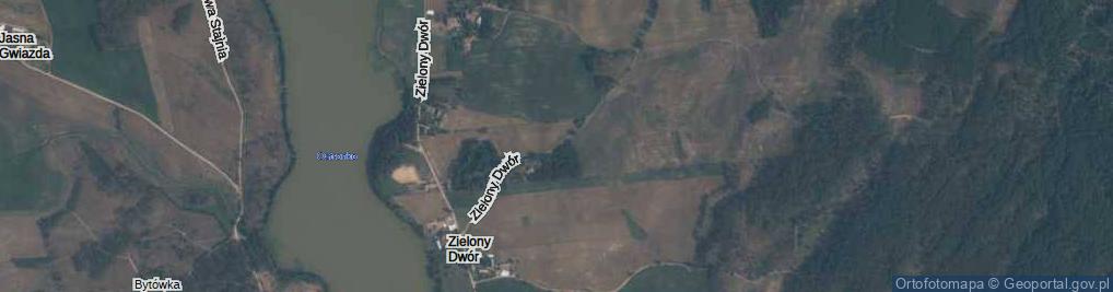 Zdjęcie satelitarne Zielony Dwór ul.